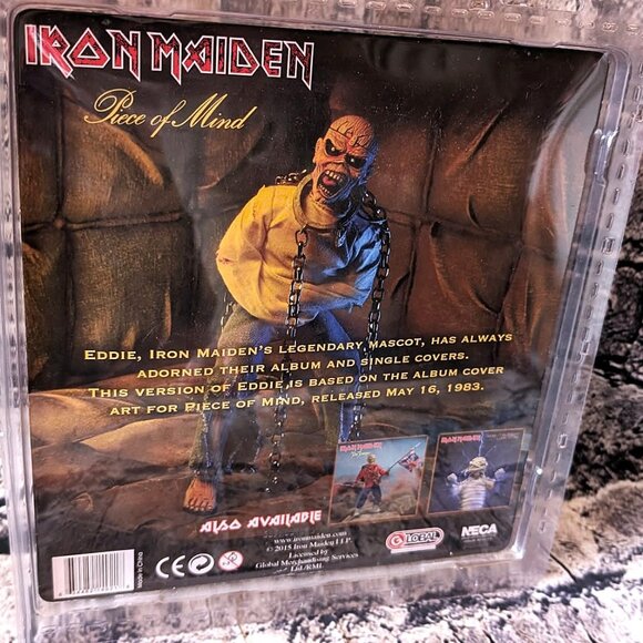2015 Iron Maiden Piece of Mind Eddie Figure - Picture 2 of 2